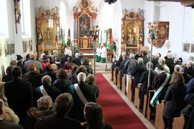 "Volles Haus" beim Festgottesdienst in St. Ulrich